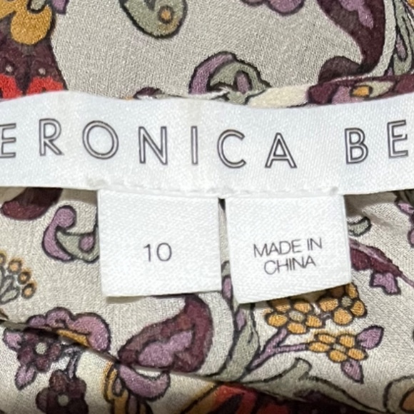 Veronica Beard ‘Yoelle’ 100% silk dress and slip. Size 10 - Picture 3 of 7